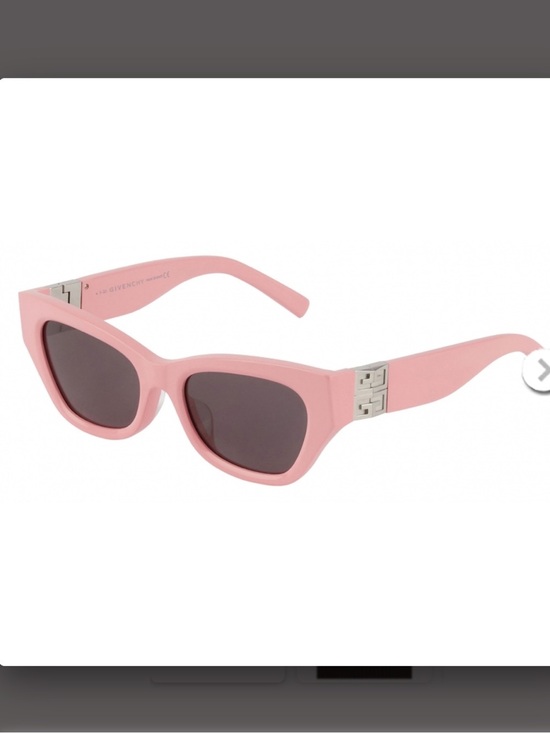 Givenchy Pink Cat-Eye Sunglasses with Dark Lenses main image 5